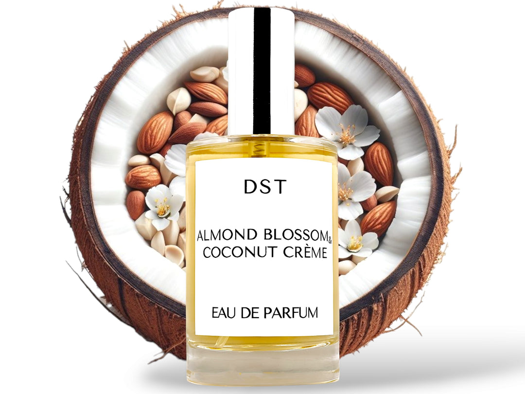 Introducing DST Fragrance's New All-Natural Eau de Parfum: Almond Blossom & Coconut Crème