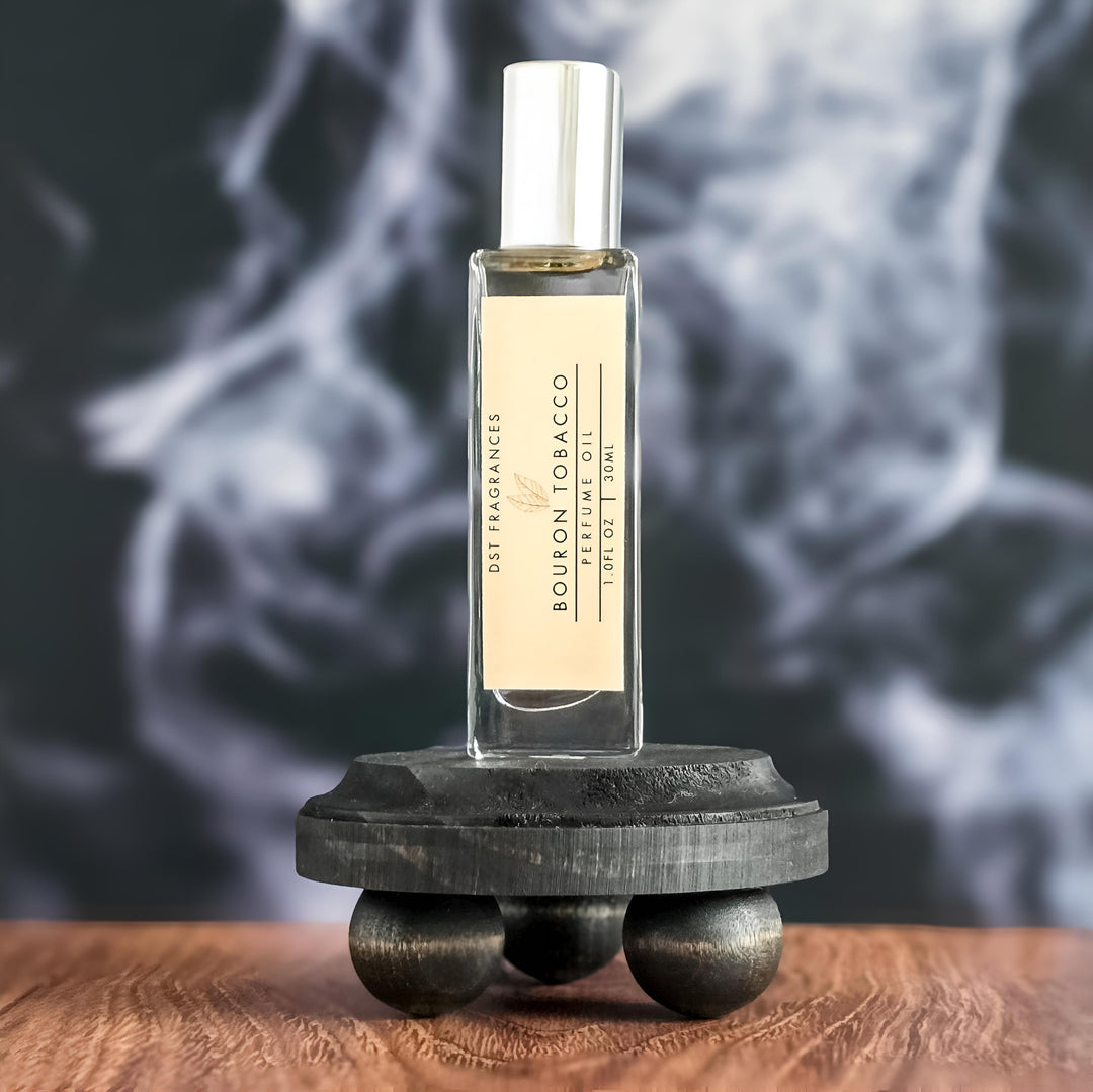 Bourbon Tobacco Perfume Oil 30ml Square