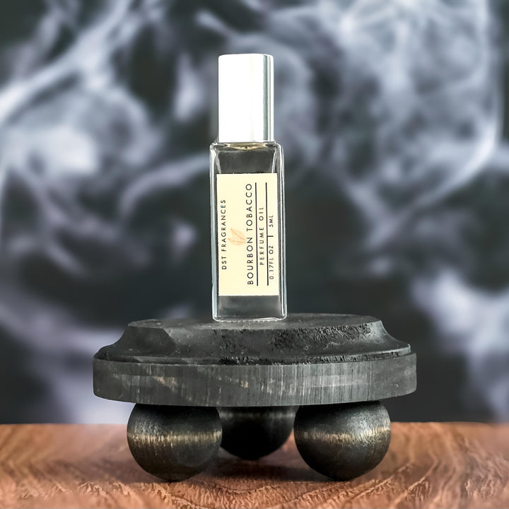 Bourbon Tobacco Perfume Oil 5ml Square