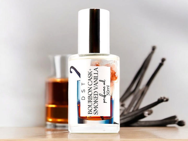 Bourbon Cask & Smoked Vanilla Perfume Oil Roll-On