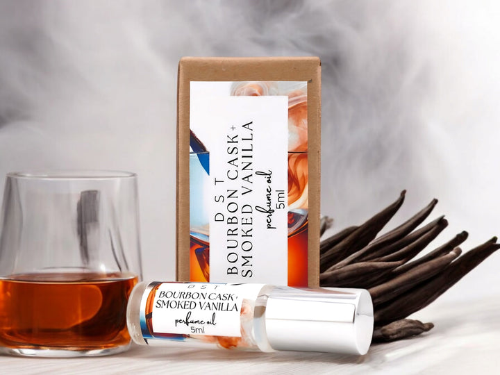 Bourbon Cask & Smoked Vanilla Perfume Oil Roll-On