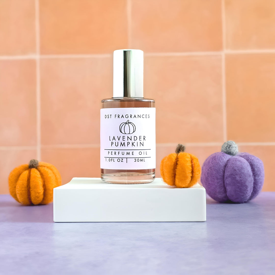 Lavender Pumpkin Perfume Oil 30ml Round 