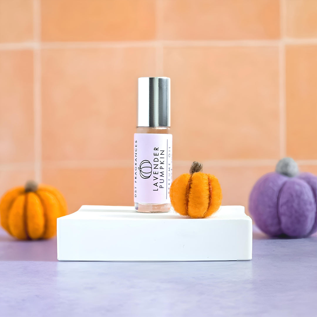 Lavender Pumpkin Perfume Oil 5ml Round 