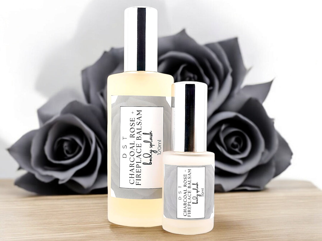 Charcoal Rose & Fireplace Balsam Body Splash