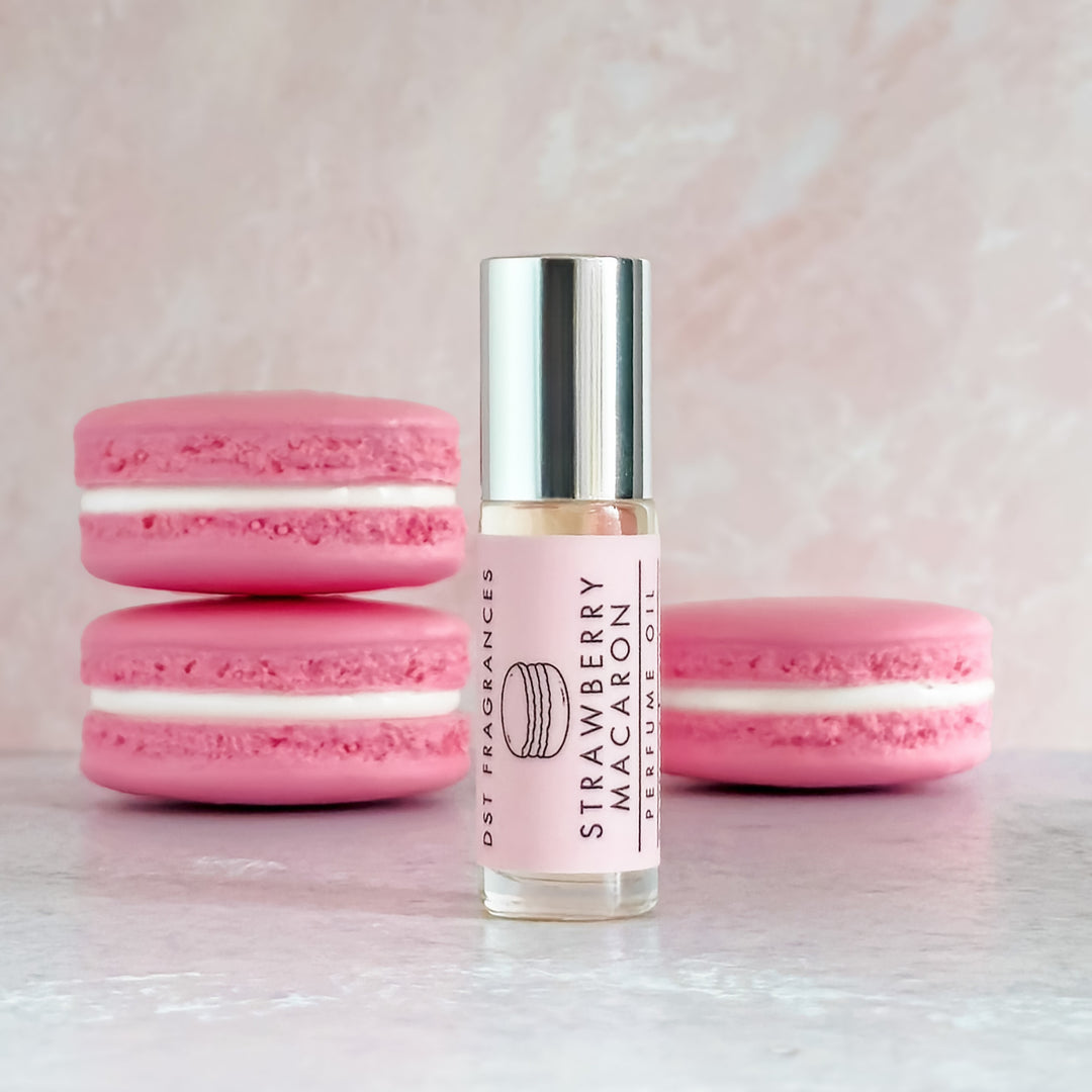 Strawberry Macaron Perfume Oil 5ml Round 